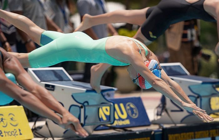 Jessye Gomesse natation