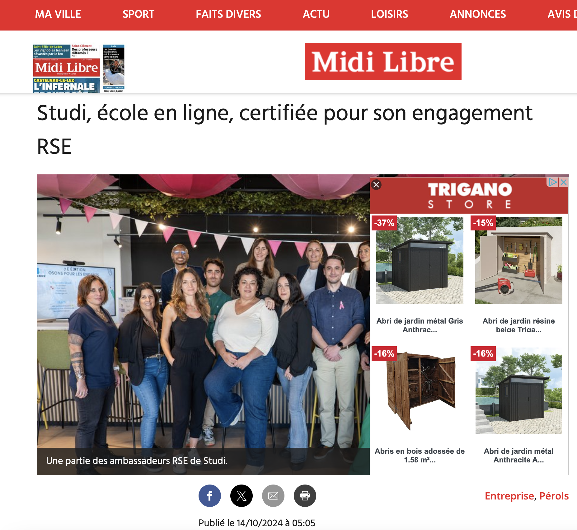 Midi libre
