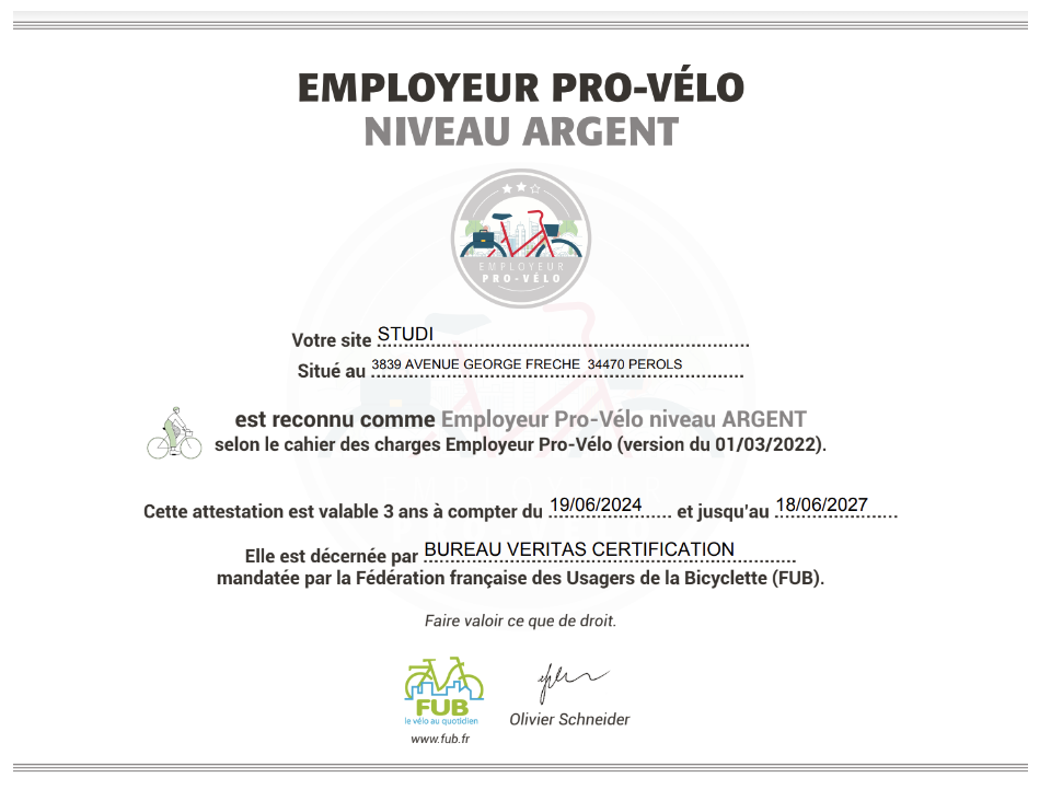 Label pro vélo