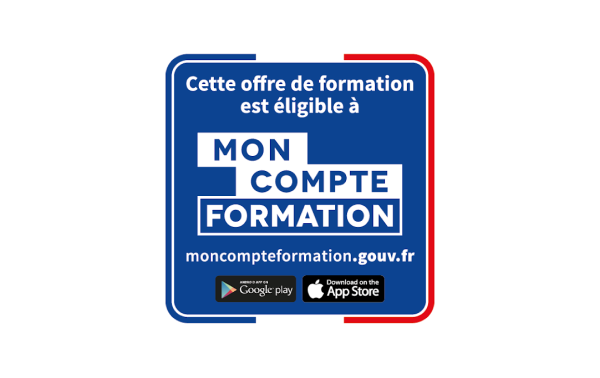 Cette offre de formation est éligible à Mon Compte Formation