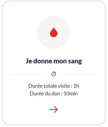 je donne mon sang