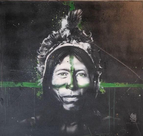 Lágrimas da Amazônia  toile autochtone