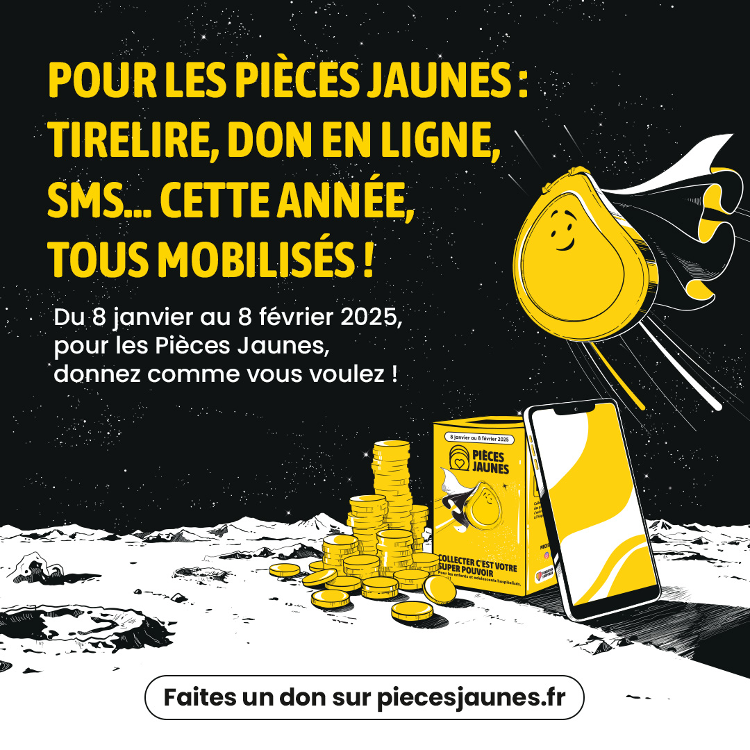 pièces jaunes don