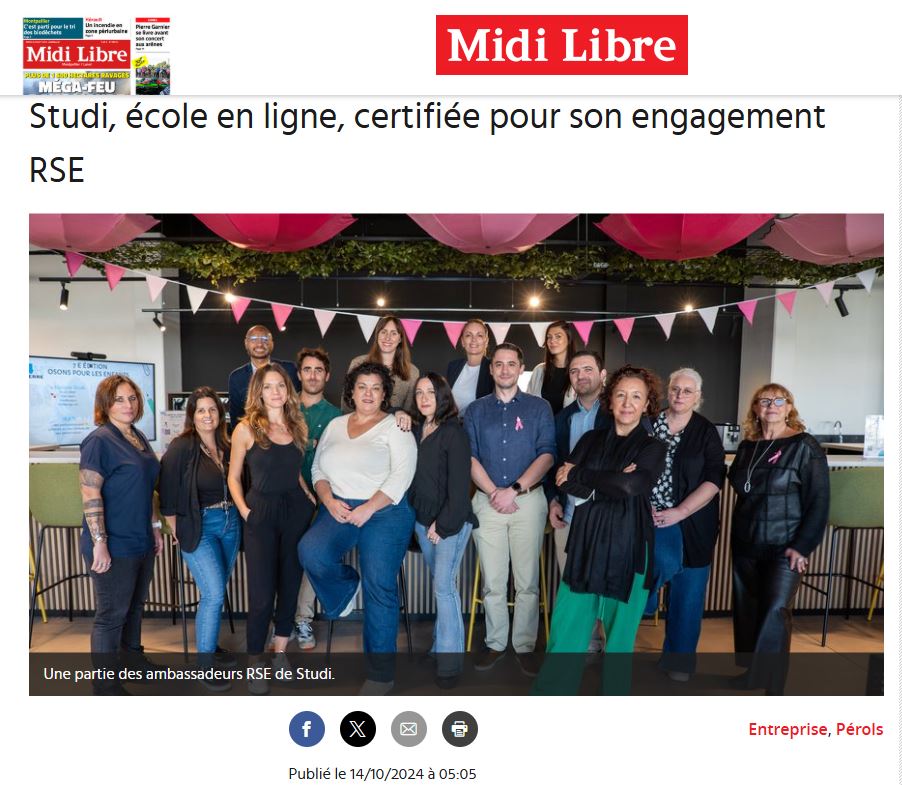 label RSE article Midi Libre
