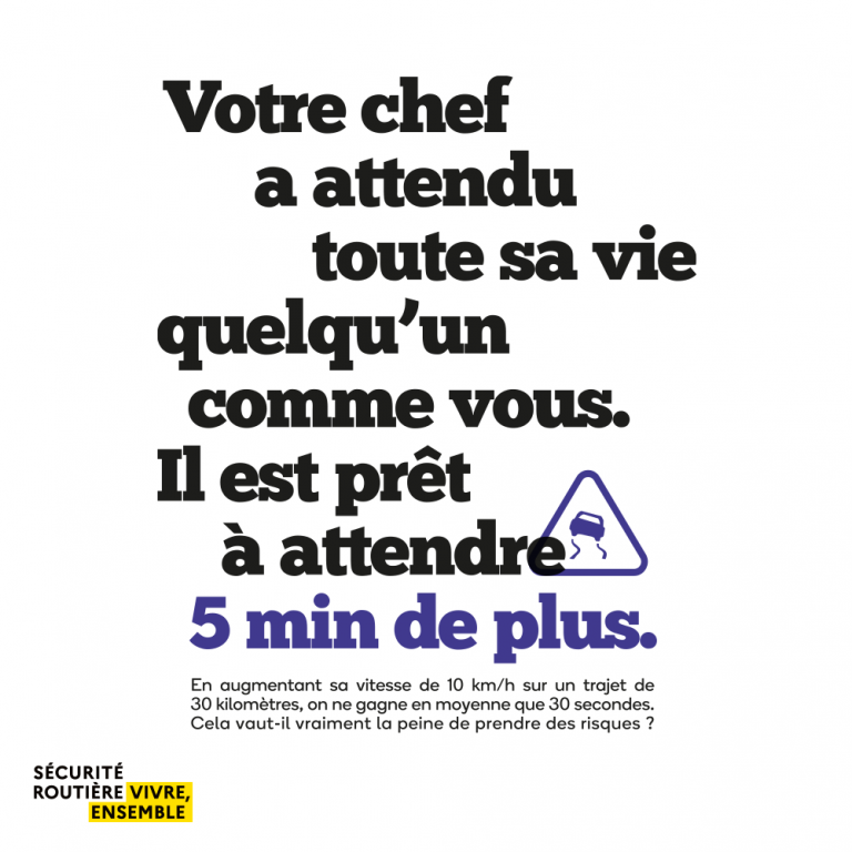 sécurité routière trajet domicile travail