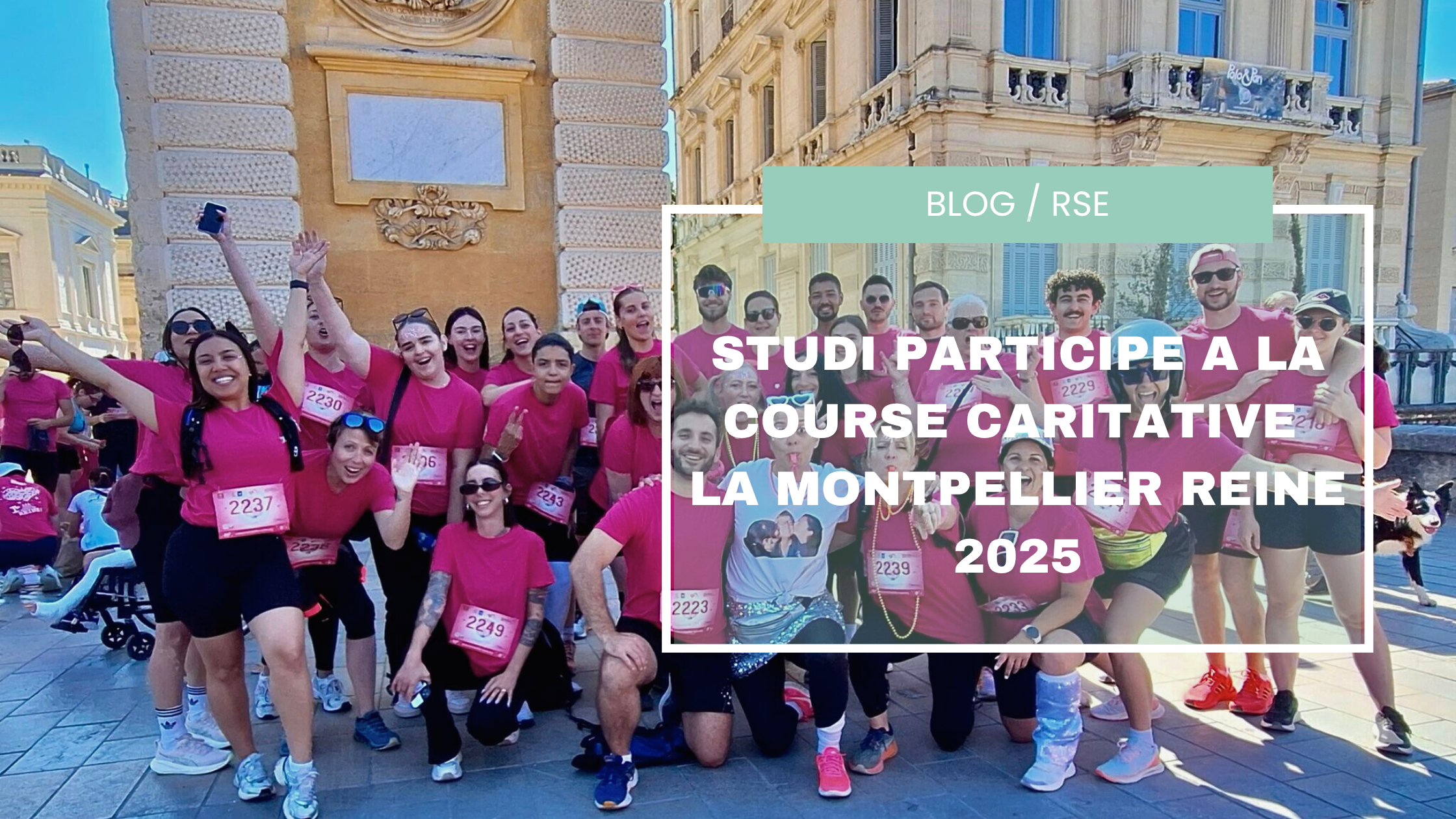 studi participe a la course caritative  la montpellier reine 2025
