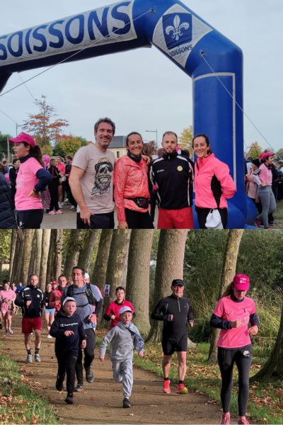 Studi Soissons Run Rose Marche Rose