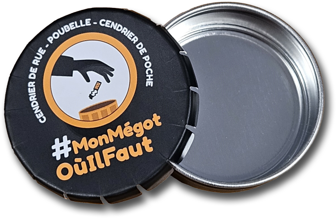 cendrier de poche megothon