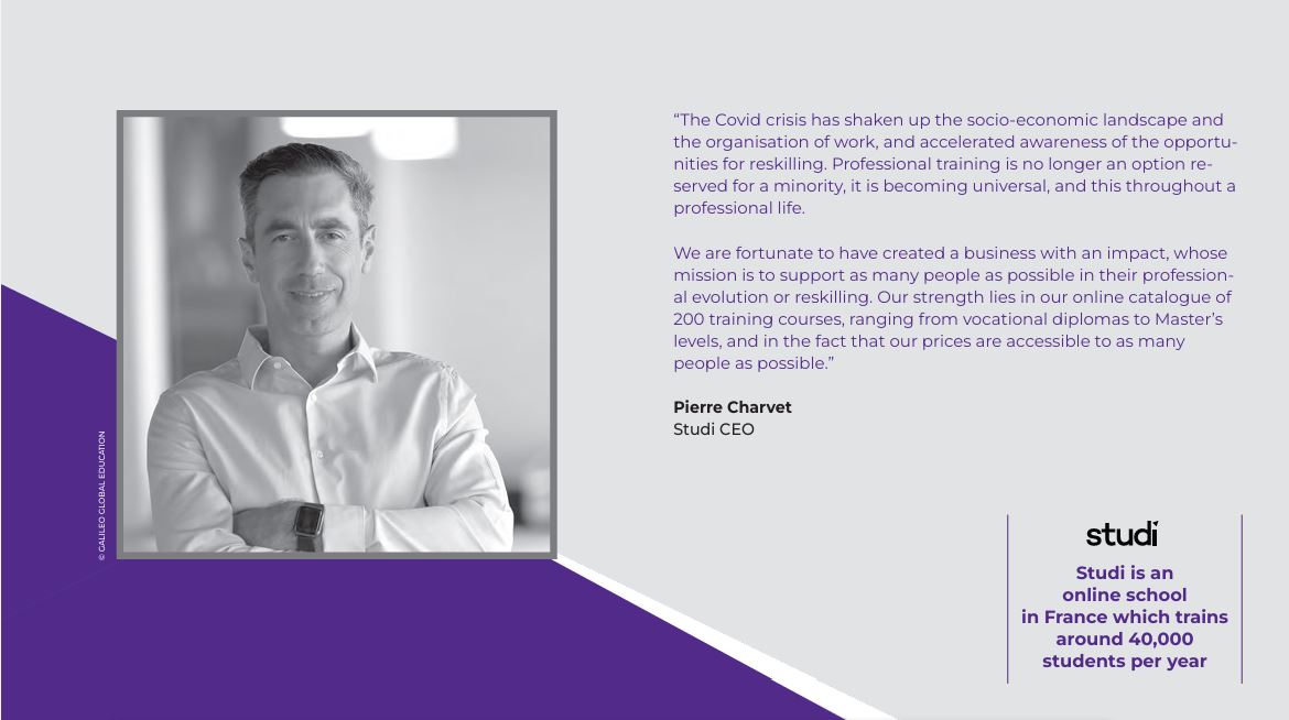rapport impact GGE le mot de Pierre Charvet CEO Studi