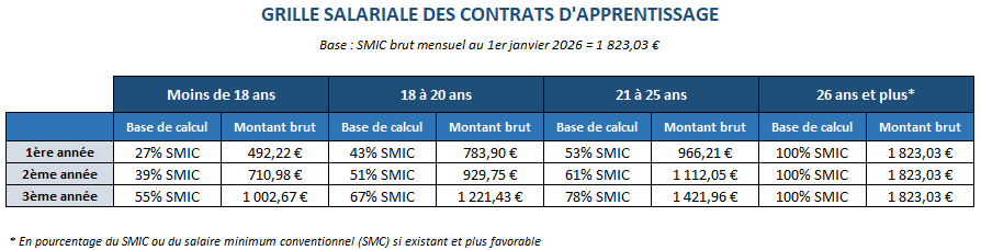 Grille de Salaire Alternance