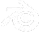 Blender logo blanc
