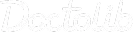 Doctolib logo blanc