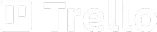 Trello logo blanc